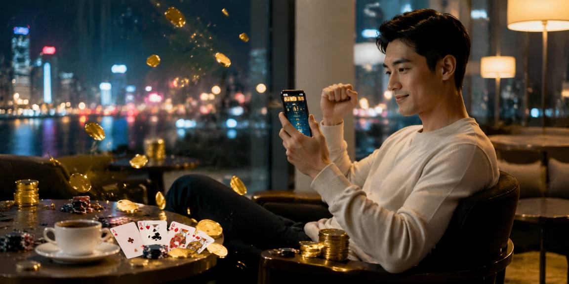 vj887 Ba bước mở lobby trên điện thoại